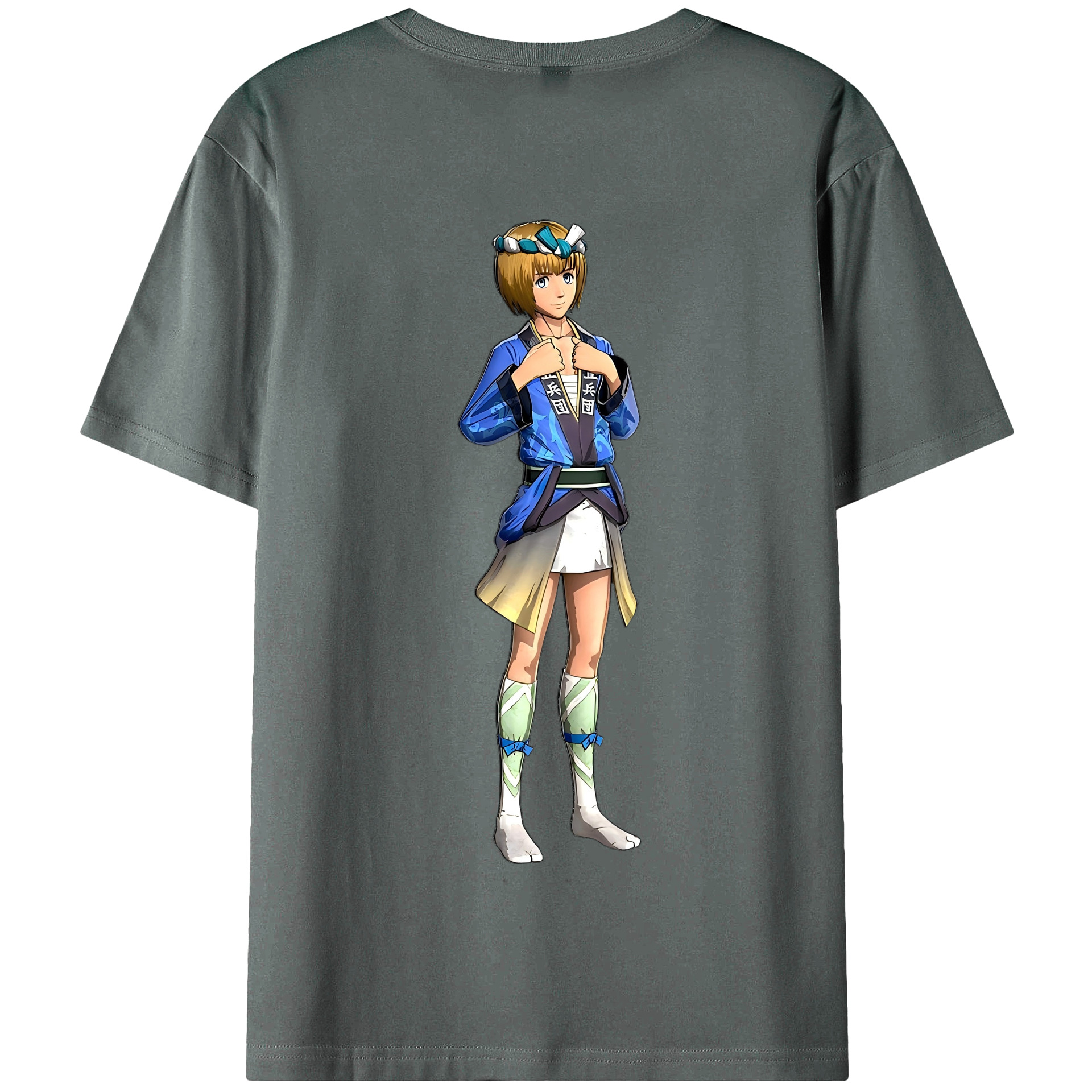 （画像用） 進撃の巨人 アルミン·アルレルト Attack on Titan Armin Arlert 綿100％半袖Tシャツ（背面プリント）